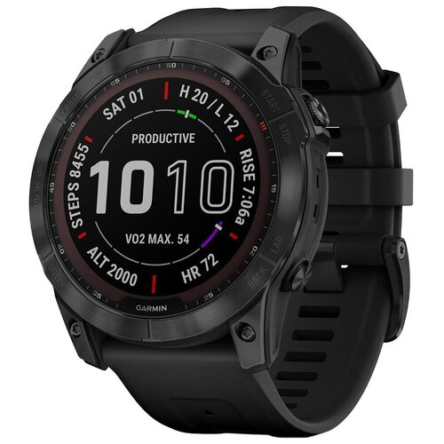 Смарт-часы Garmin Fenix 7X Sapphire Solar DLC-Black 010-02541-23 11699000₽