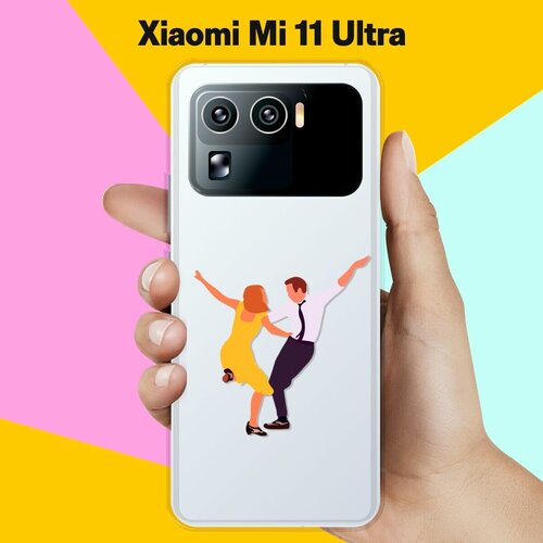 Силиконовый чехол на Xiaomi Mi 11 Ultra Миа и Себастьян / для Сяоми Ми 11 Ультра силиконовый чехол на xiaomi mi 11 ultra поросята для сяоми ми 11 ультра