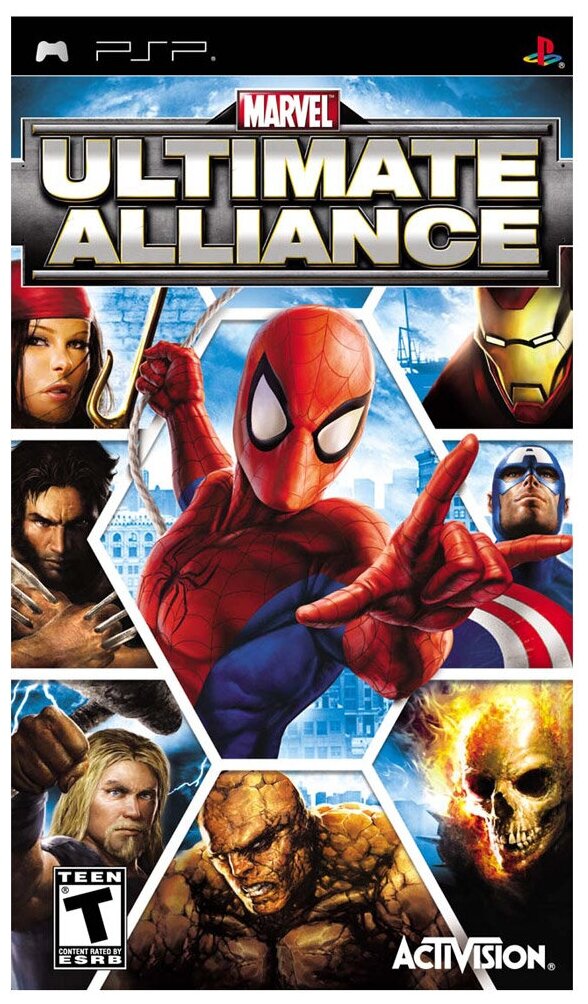 Игра Marvel: Ultimate Alliance для PlayStation Portable