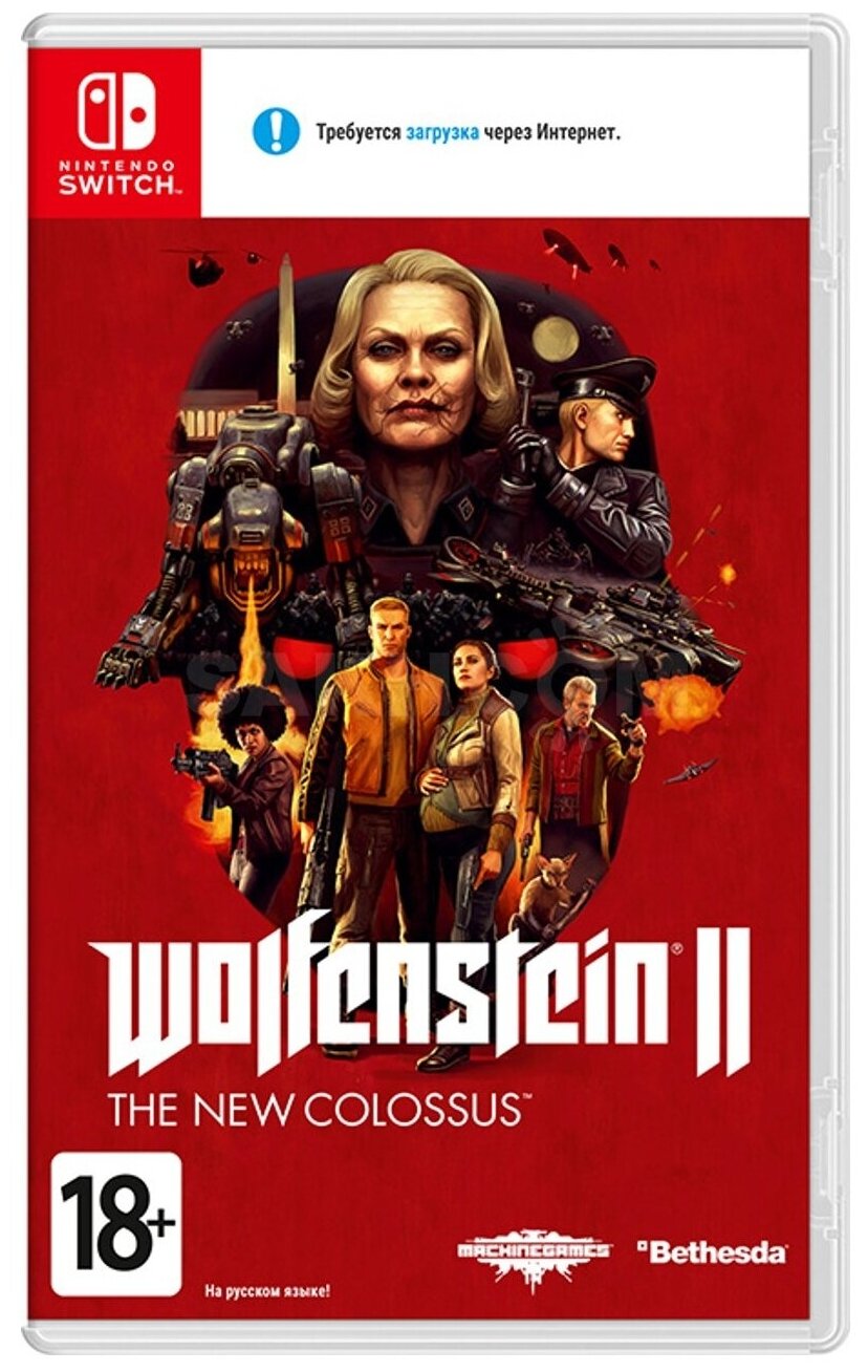  Nintendo Switch Wolfenstein II - The New Colossus