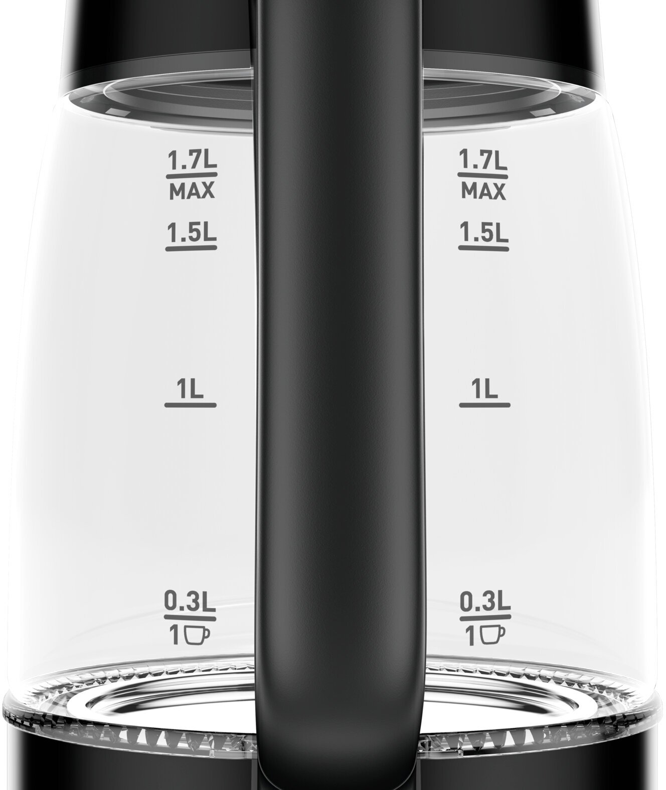 Чайник электрический Tefal KI840830, 2400Вт, черный - фото №3