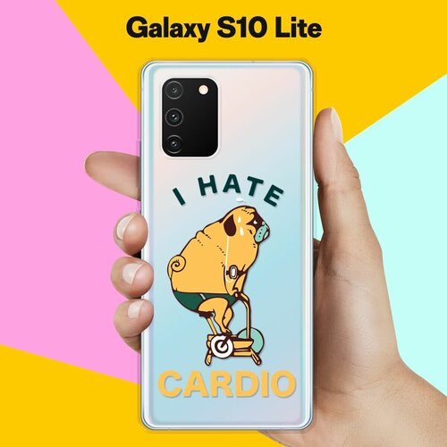 Силиконовый чехол Не люблю кардио на Samsung Galaxy S10 Lite