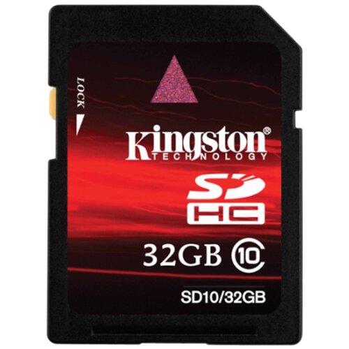 Карта памяти SDHC (32Gb,Class10) Kingston Canvas Plus