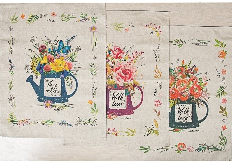 фото Комплект кухонных полотенец