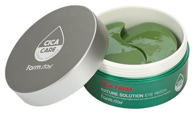 Патчи д/глаз с центеллой, 60 шт Cica Farm Nature Solution Eye Patch