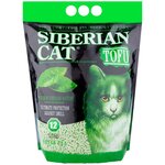 Комкующийся наполнитель Сибирская кошка TOFU Зеленый чай - изображение