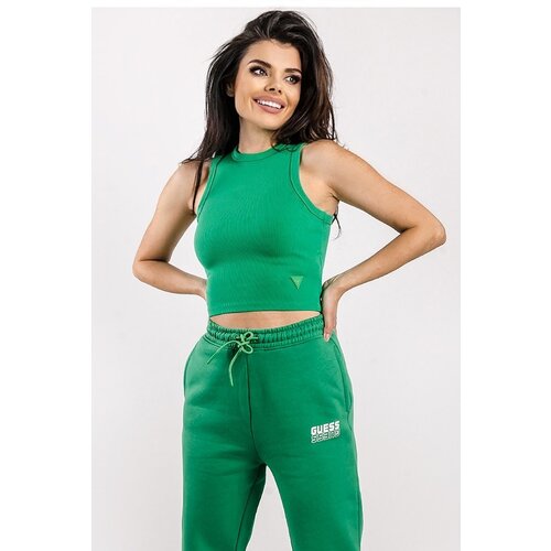 фото Майка жен. guess v3gp19k8rt2jblk размер l черный длина n