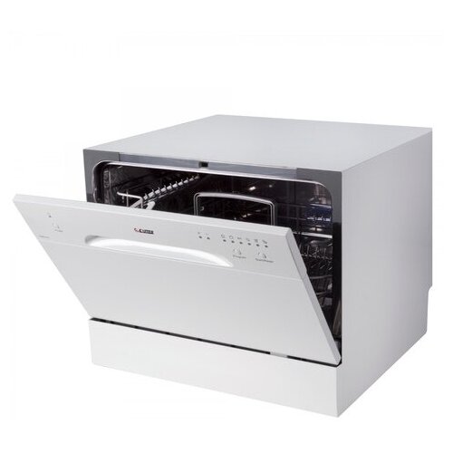 Компактная посудомоечная машина EXITEQ EXDW-T503, серебристый отдельно стоящая посудомоечная машина bomann gsp 7412 inox