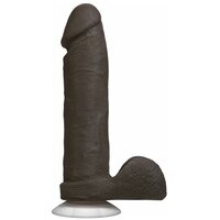 Doc Johnson Фаллоимитатор термопластичный эластомер The Realistic Cock 8” 20.6 см, 0276-04-BX, chocolate, 20.6 см, M