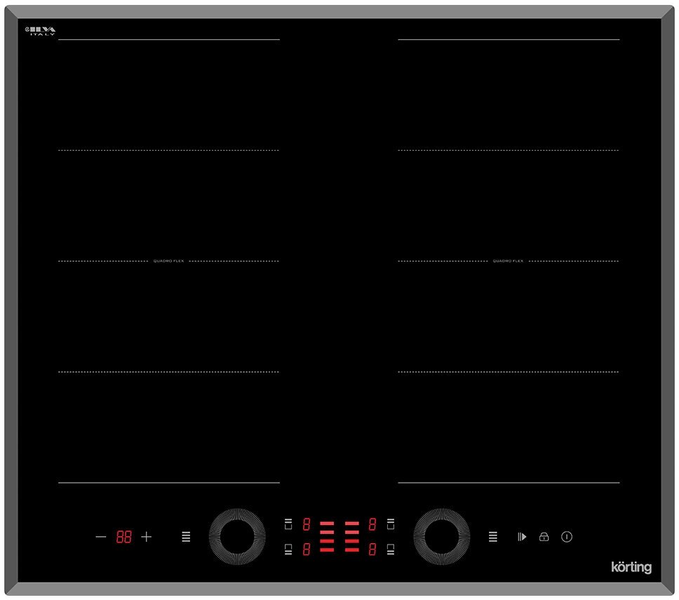 Варочная поверхность Korting HIB 68700 B Quadro