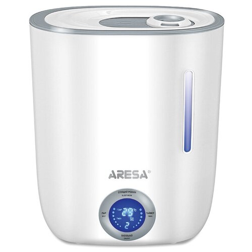 Увлажнитель воздуха с функцией ароматизации ARESA AR-4204, белый/серый