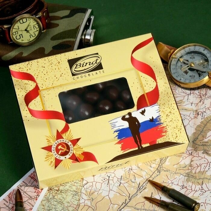 Шоколадное драже Инжир в темном шоколаде, 100 г - фотография № 2