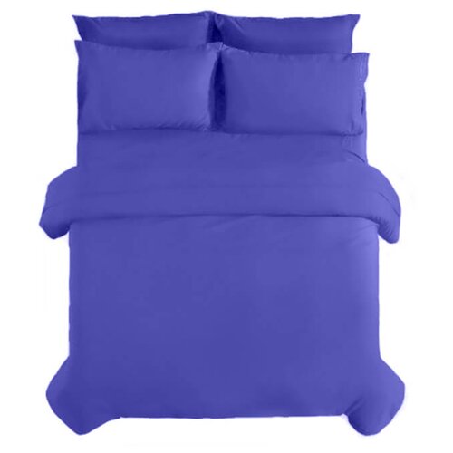 Пододеяльник Nova Сатин, 200x220 см, васильковый