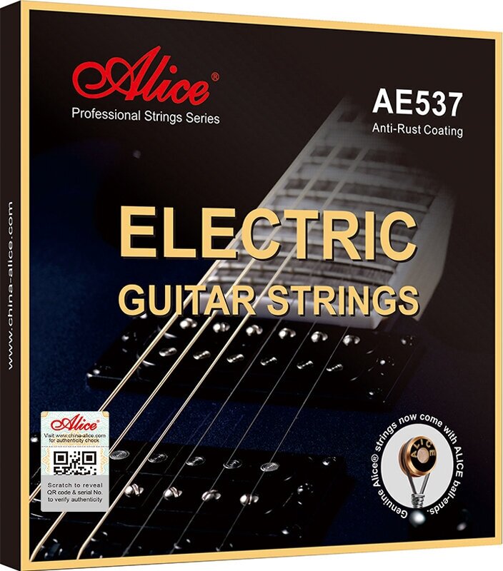 Струны Alice для электрогитары, Light, 9-42 (AE537-SL)