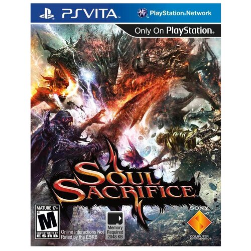 Игра Soul Sacrifice для PlayStation Vita, картридж
