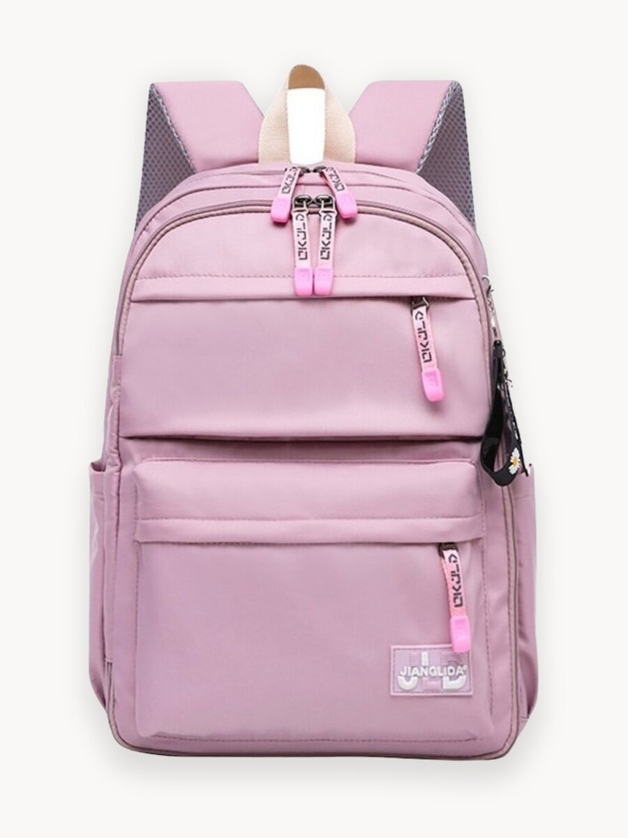 Рюкзак школьный для девочки Dokoclub сиреневый / Рюкзак школьный для девочек подростков