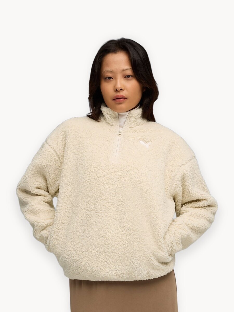 Свитшот PUMA Essentials Elevated, размер XL, , бежевый