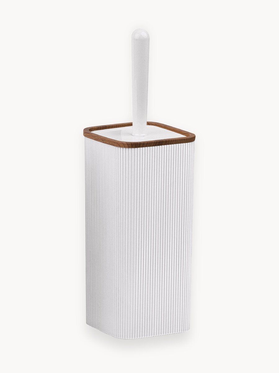 Ерш напольный Fixsen SAND WHITE белый, пластик