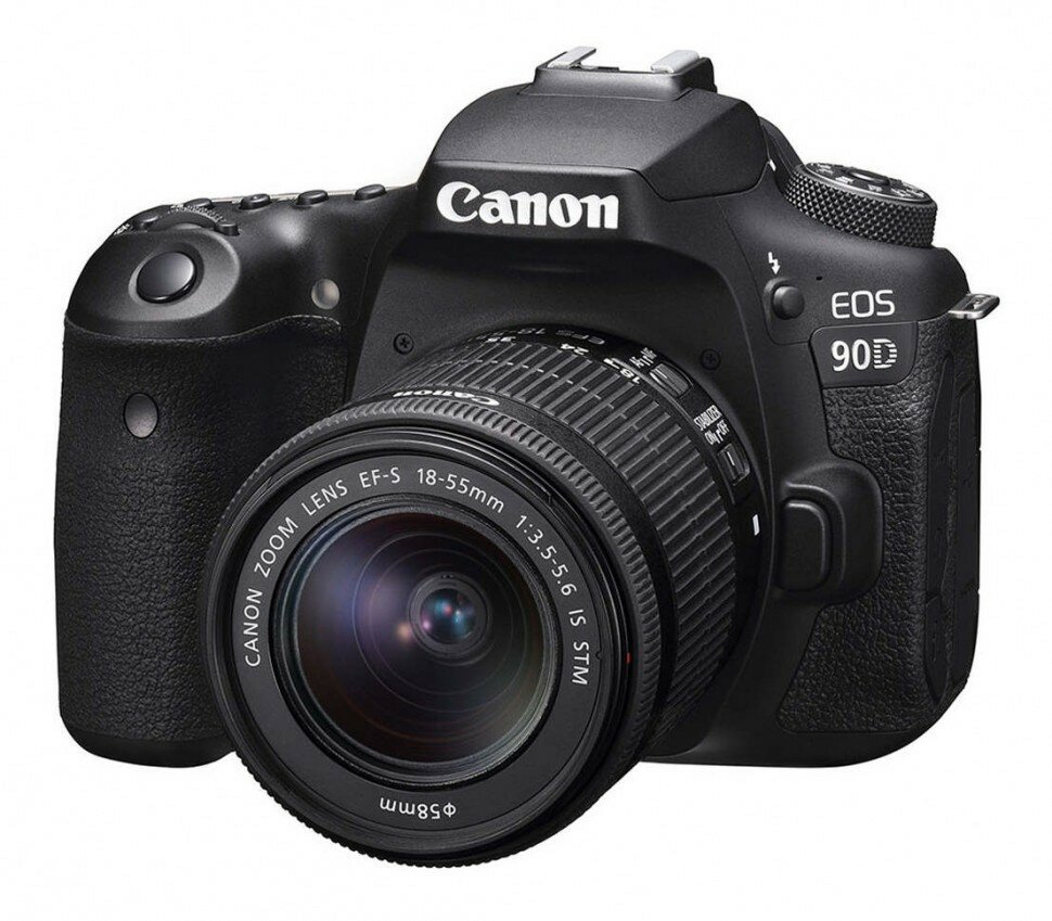 Цифровой зеркальный фотоаппарат Canon EOS 90D Kit 18-55 is stm