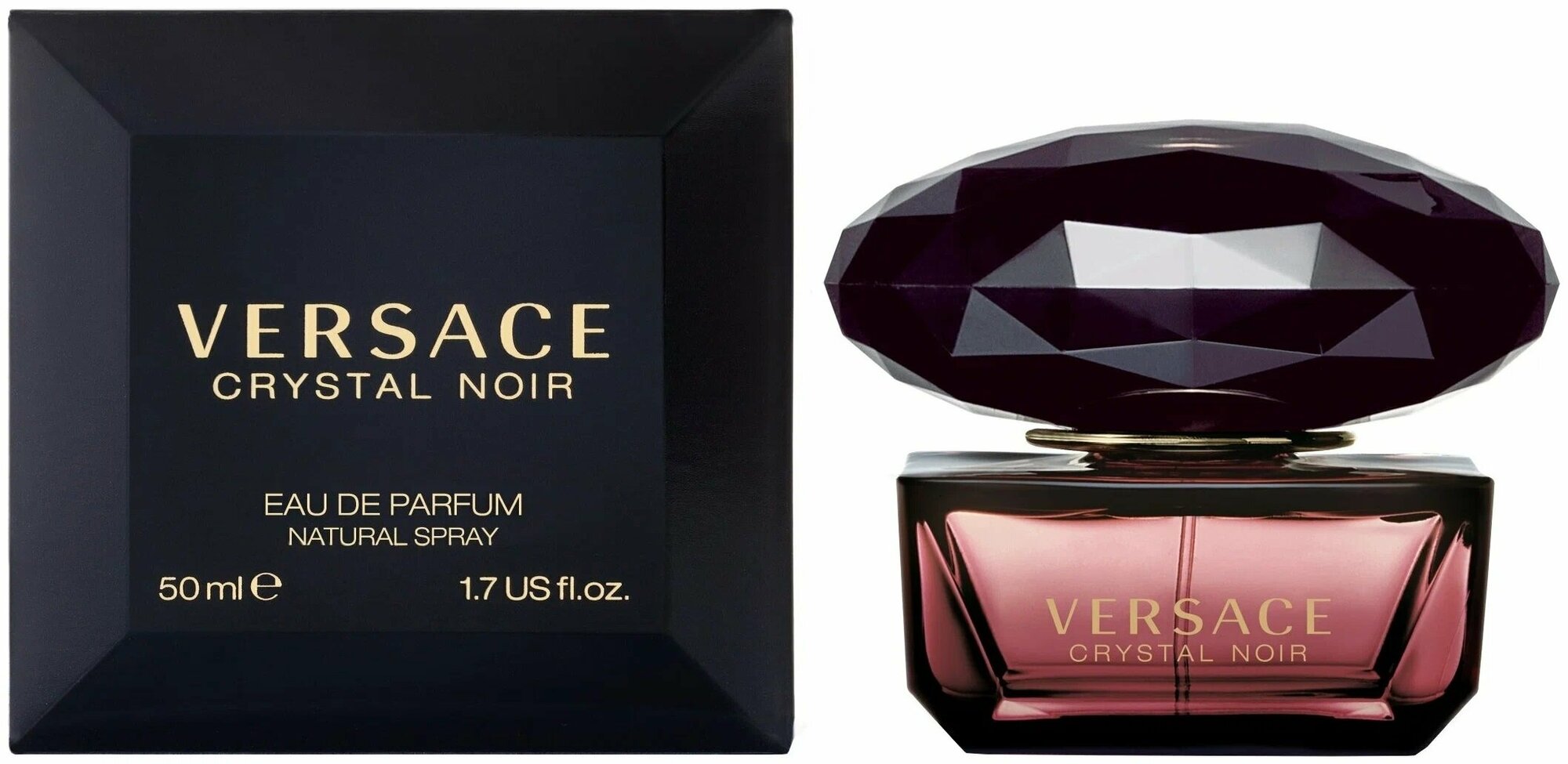 Versace Crystal Noir - женская туалетная вода, 50 мл