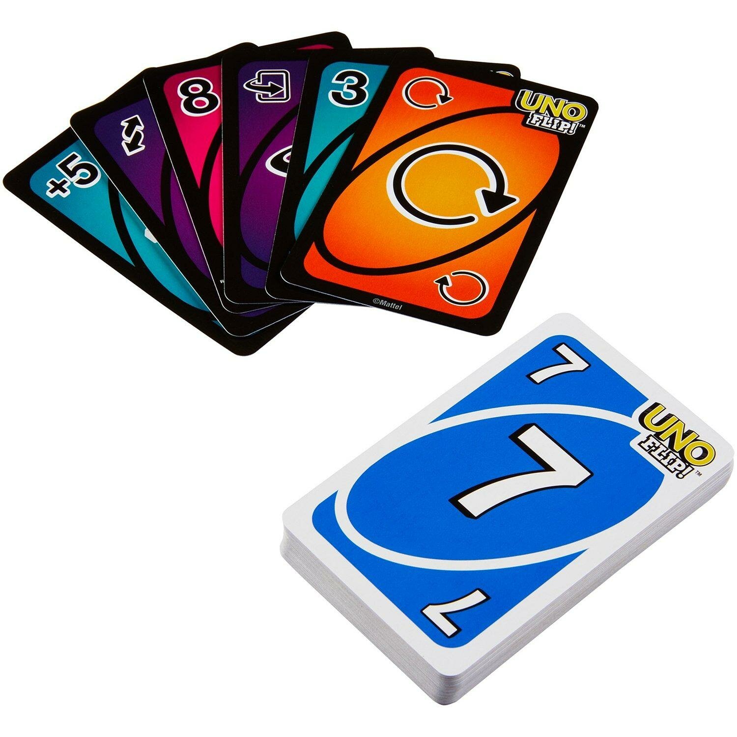 Настольная игра Mattel "Uno Flip" — фото 1