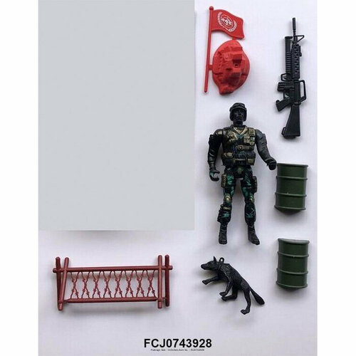 китайская игрушка1 игровой набор 075ql кукла с аксесс в коробке Набор Военный 6688-33YS с аксес. в пак. в Екатеринбурге