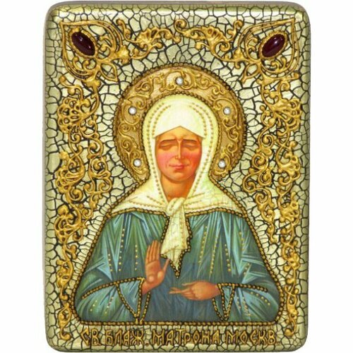 Икона Матрона Московская, арт ИРП-335 икона матрона московская рукописная арт ирп 734