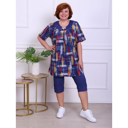 фото Костюм ivcapriz, размер 68, белый, синий