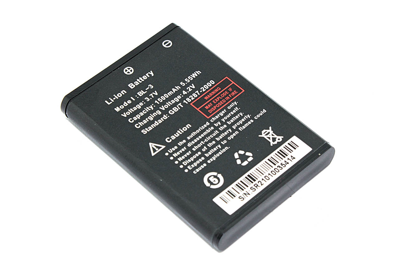Аккумулятор для Baofeng BF-R5, BF-C50, BF-T6 (BL-3) 1500mAh 3.7V Li-ion