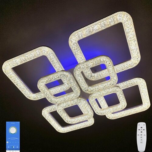 Изображение товара Светодиодная люстра BRUNO VENTO Misano/4+4WH(PB)