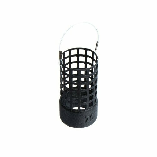фото Груз-кормушка металлическая x-feeder me bullet hawk+ m perfo, цвет matt black, 70 г, 45 мл