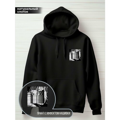 фото Худи hypnotica, размер 2xl, черный