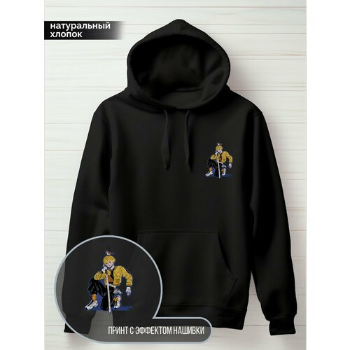 фото Худи hypnotica, размер 2xl, черный