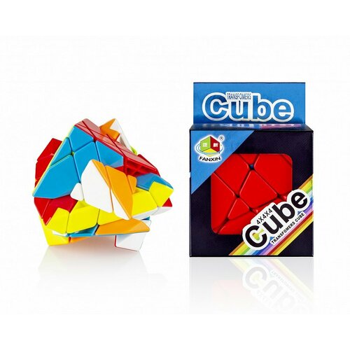 Cube. Головоломка Кубик Transfomers cube 6,5х6,5см (грани в виде геомет. фигур) в кор арт. WZ-13119