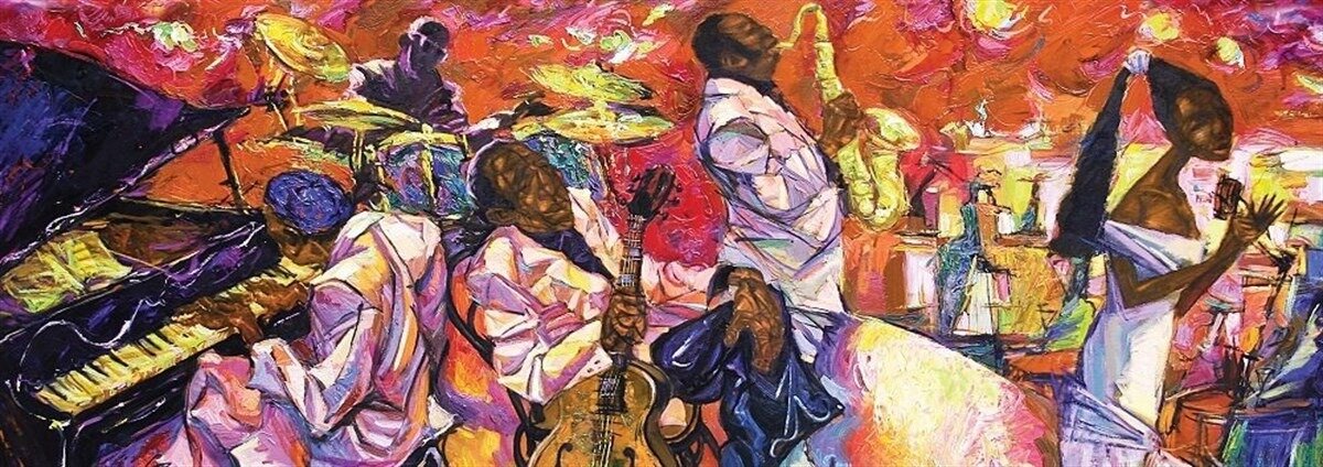 Пазл-1000 Краски джаза, панорама Art Puzzle - фото №2