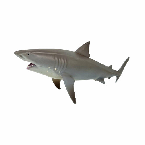 Фигурка- Большая белая акула (плывет) челюсти фигурка куинт и большая белая акула