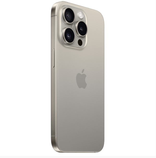 Смартфон Apple iPhone 15 Pro 128 ГБ, Dual: nano SIM + eSIM, титан — фото 1
