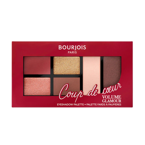 Буржуа Париж / Bourjois Paris Тени для век палетка Volume Glamour Coup de coeur 01 Intense look палетка теней для век bourjois volume glamour 8 4 гр