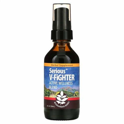 WishGarden Herbs, Serious V-Fighter, 2 fl oz (59 ml)