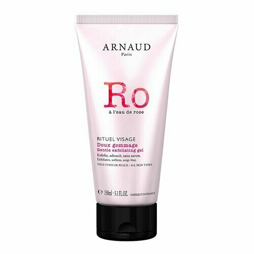 ARNAUD PARIS Гель для лица отшелушивающий мягкий с розовой водой (RITUEL VISAGE exfoliates, softens, soap-free) 150 мл мицеллярная вода arnaud paris вода мицеллярная очищающая для лица с розовой водой rituel visage