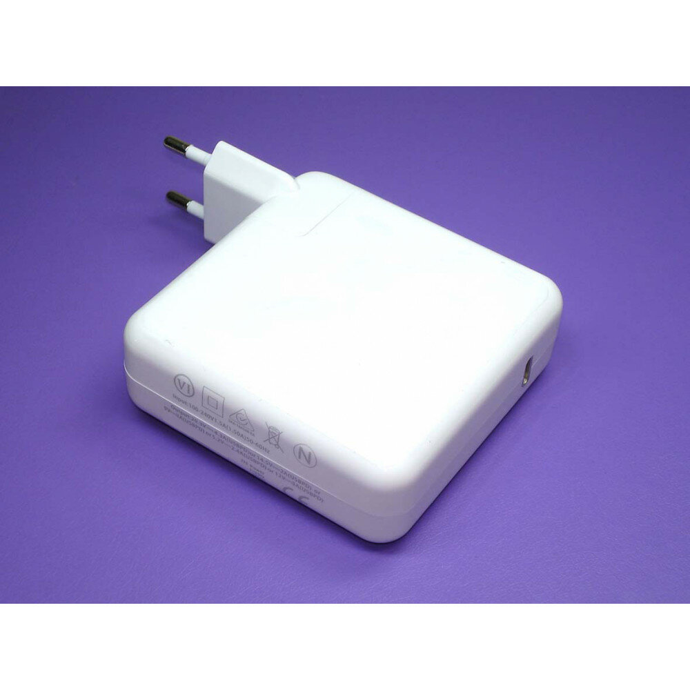 Блок питания (зарядное устройство) для ноутбука Apple A1719 87W USB Type-C 20.2V 4.3A REPLACEMENT