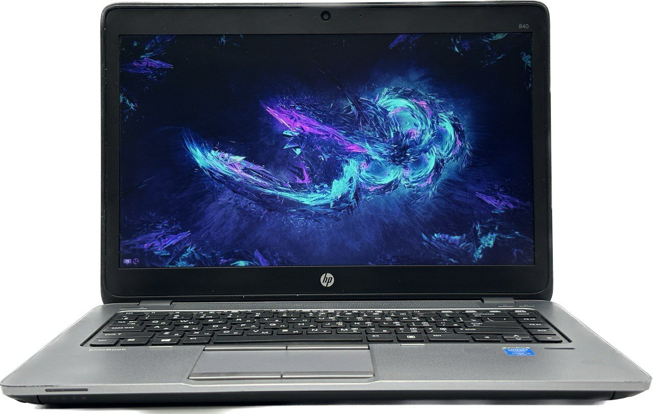 14" Уценённый ноутбук HP EliteBook 840 G2 HD (1366x768, Intel Core i5-5300U, RAM 4ГБ, SSD 128ГБ, Intel HD Graphics 5500, Win 10Pro)