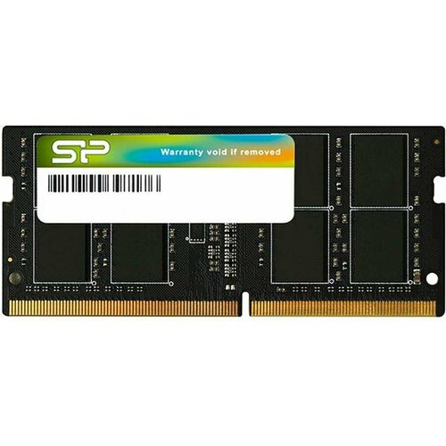 Оперативная память Silicon Power DDR4 - 8GB, 2666 МГц, SO-DIMM, CL19 (sp008gbsfu266x02)
