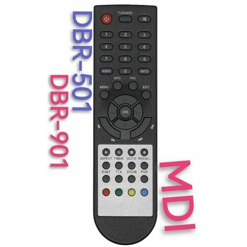 Пульт для MDI- DBR-501(DBR-901) Top BOX/ selenga приставки