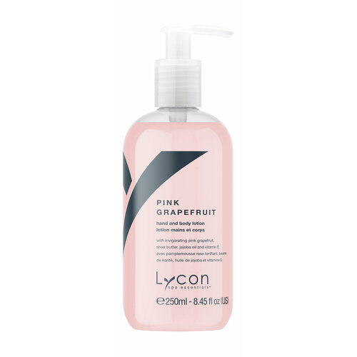 LYCON Лосьон для рук и тела Pink Grapefruit Hand & Body Lotion розовый грейпфрут, 250 мл