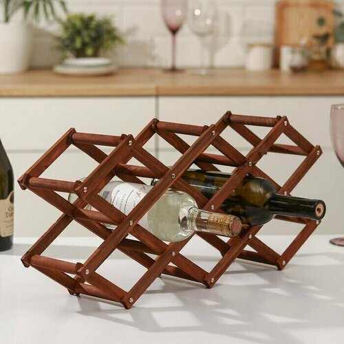 Подставка для бутылок Бордо бук 3150₽