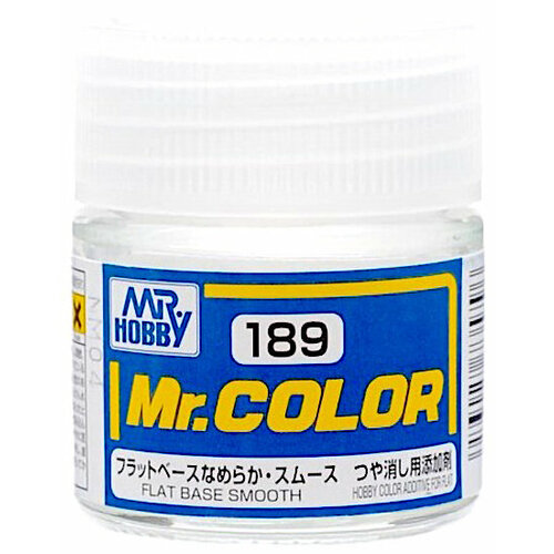 MR.HOBBY Mr.Color Flat Base Smooth, Акриловая матовая база, Гладкая, 10мл