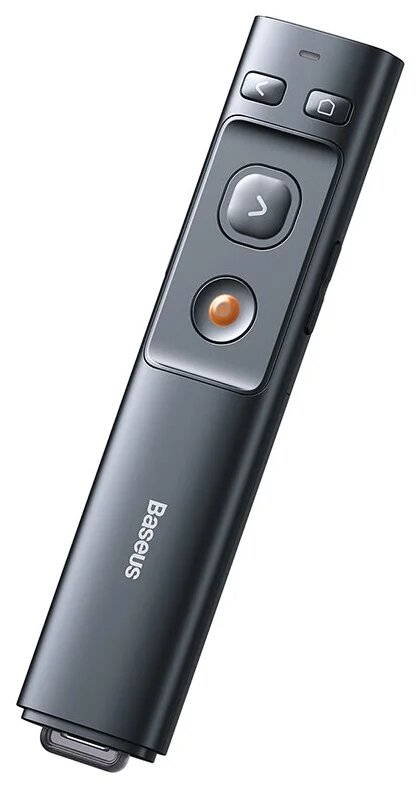 Беспроводной презентер Baseus Orange Dot Wireless Presenter Green Laser 200 m 250 mAh Cерый