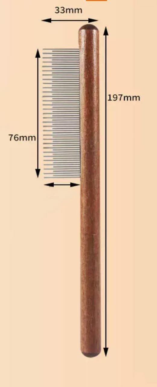 Расческа для животных, гребень с частыми зубцами разной длины