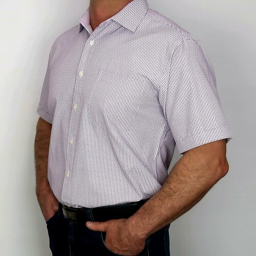 фото Рубашка flourish, размер 5xl, фиолетовый